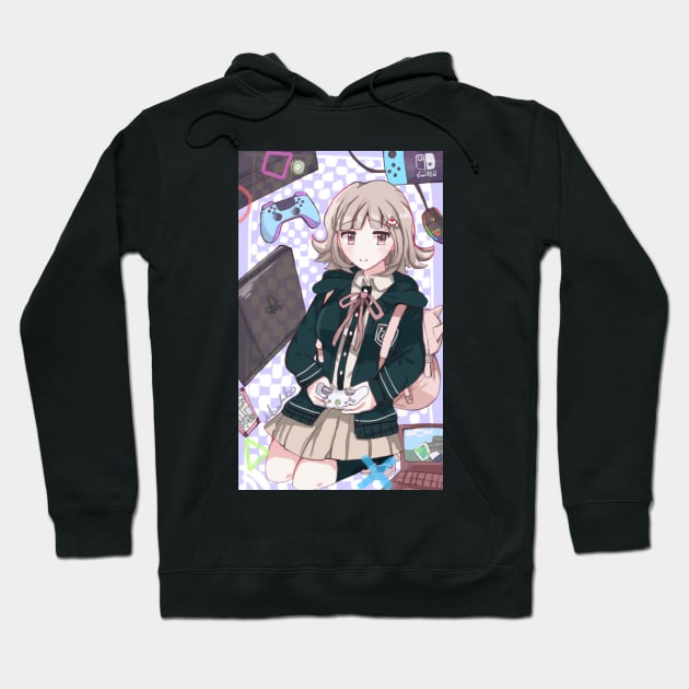 Chiaki design Danganronpa Hoodie TeePublic